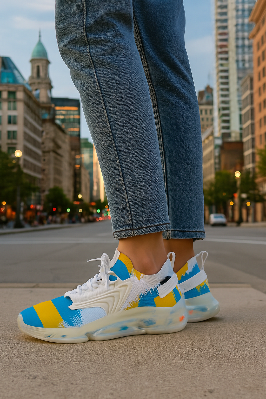 White Bondoe Bahamas Men's Sneaker